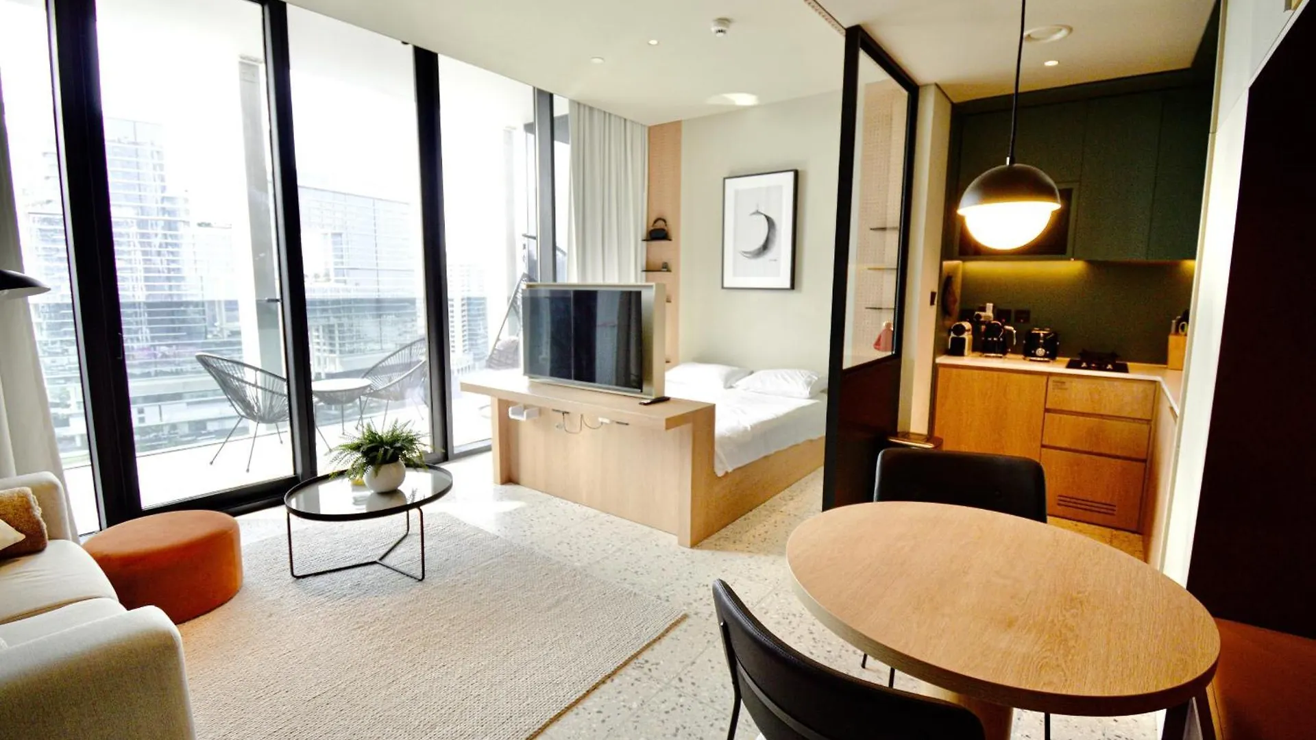 Burj View Studio At Upside Living - Business Travel Ready Dubai 0*,  United Arab Emirates